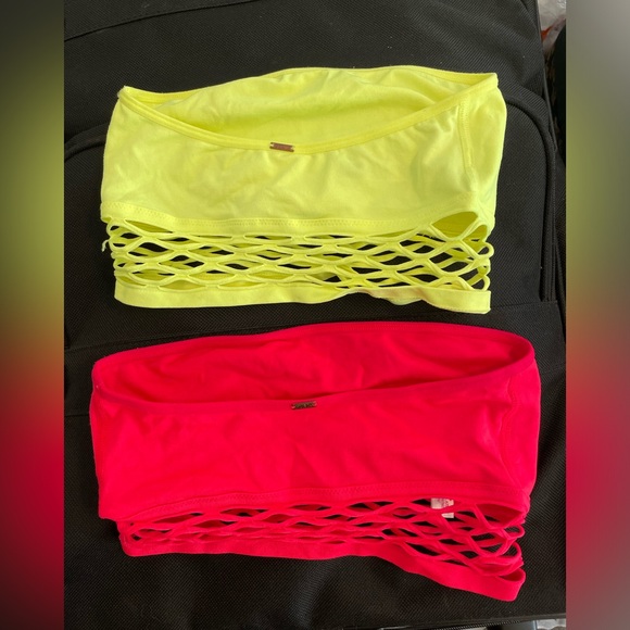 Neon Bandeau Set - PINK VS - Picture 2 of 3